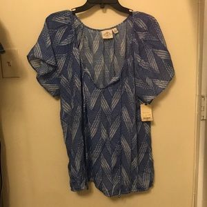 Peasant top! New with tags!